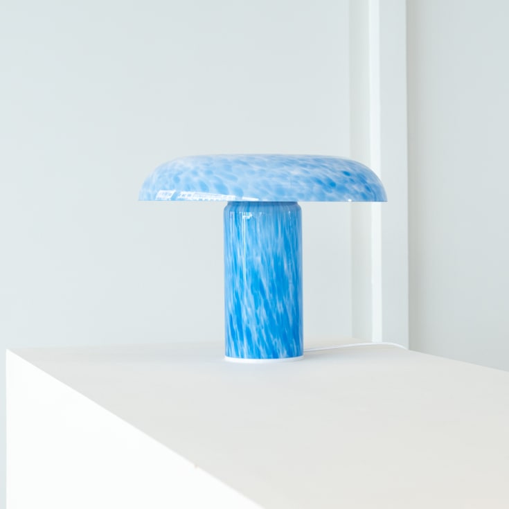 Matias Møllenbach bordlampe, blå