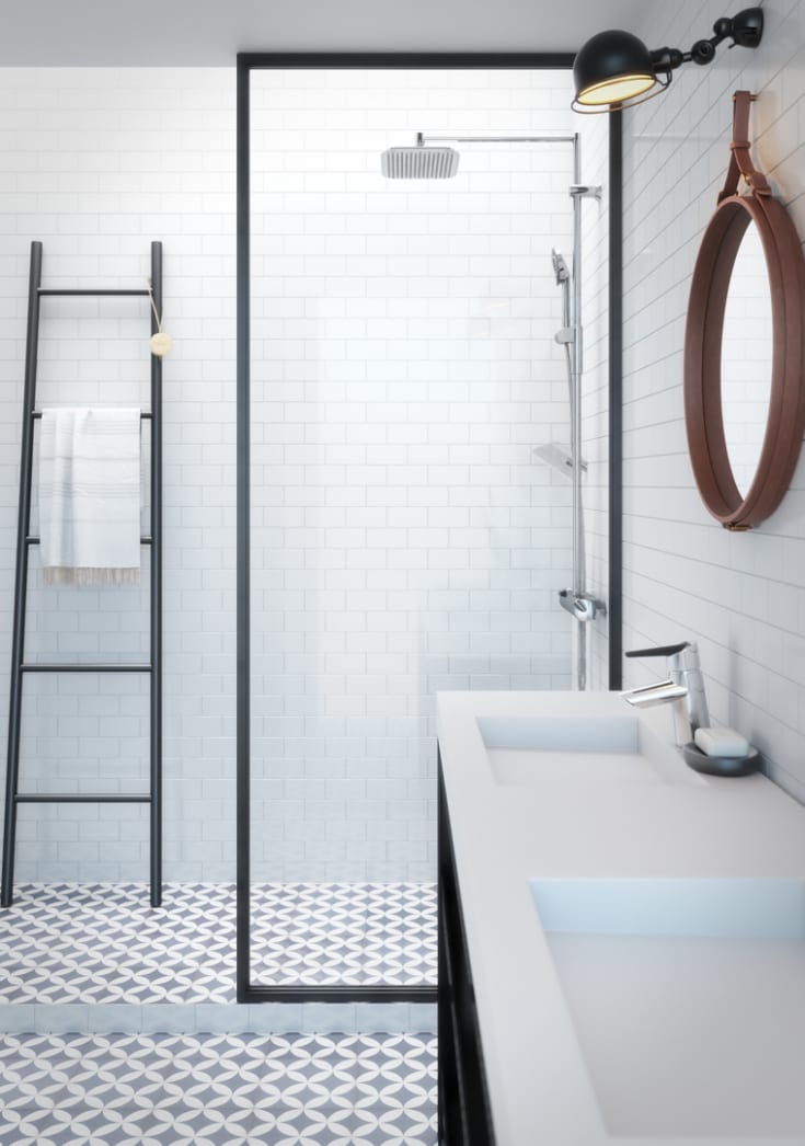 Oras Optima Rain dusjsett, krom