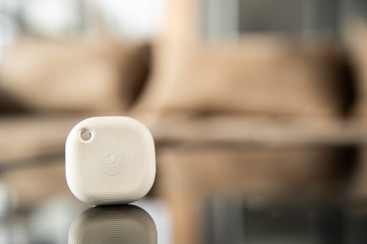 Shelly BLU Button Tough 1 ZB elfenben - Bluetooth & Zigbee-knapp