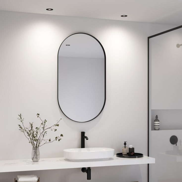 Nordlux Rosalee innfelt spotlight, svart