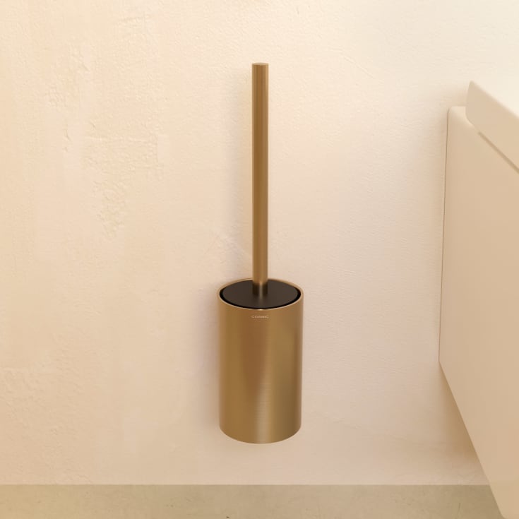 Cosmic Architect S+ toiletbørste, børstet guld pvd