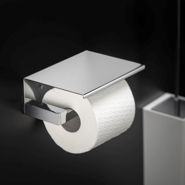 Cosmic BathlifeA toiletrulleholder, krom