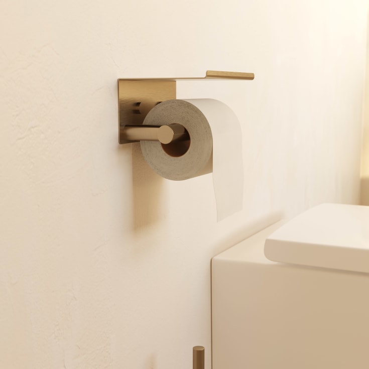 Cosmic Architect S+ dorullholder, børstet gull