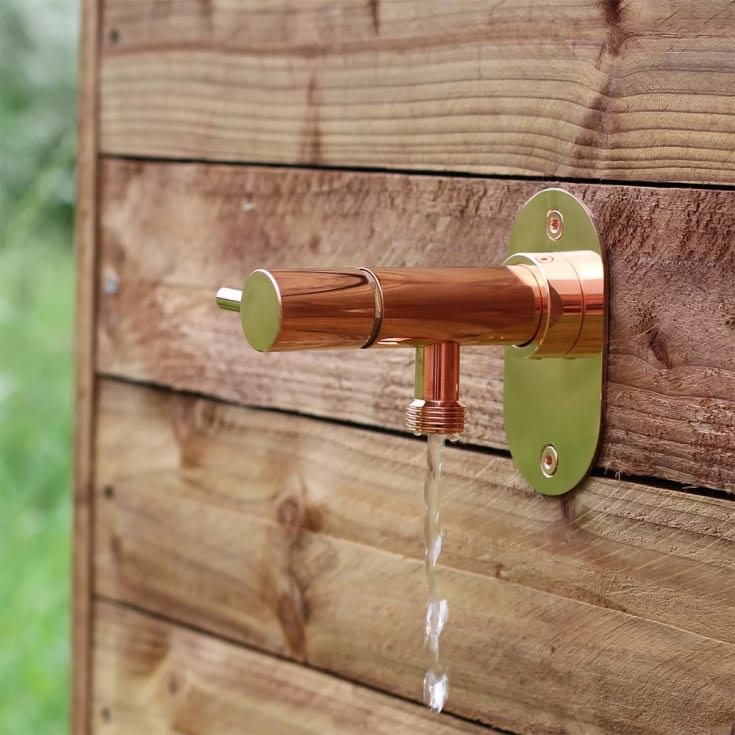 Frostline Eqi Wall utomhuskran, för 300-500 cm vägg, koppar