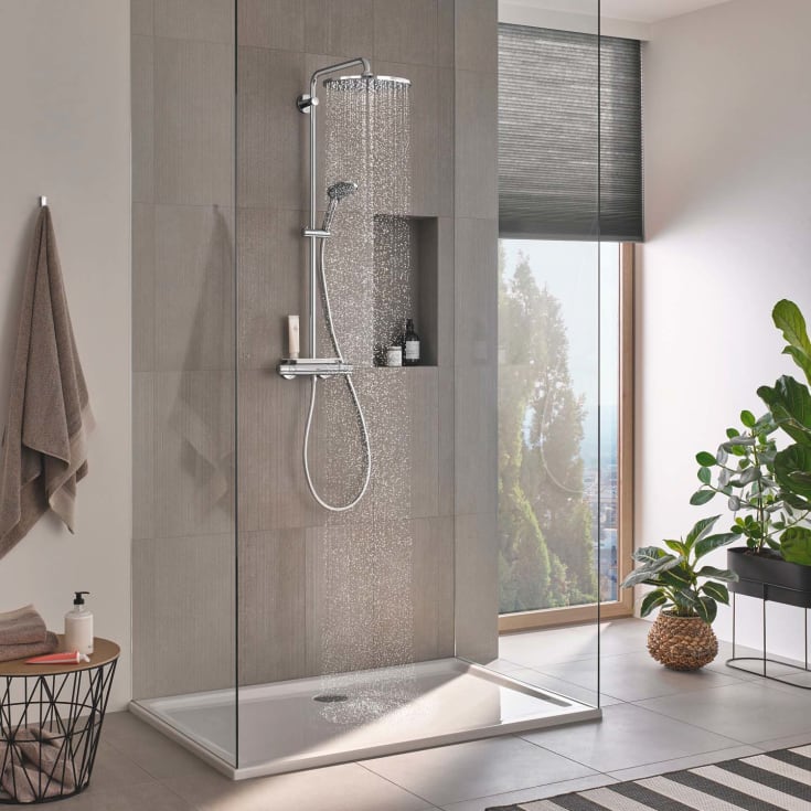 Grohe Vitalio Joy 310 duschset, vattenbesparande krom
