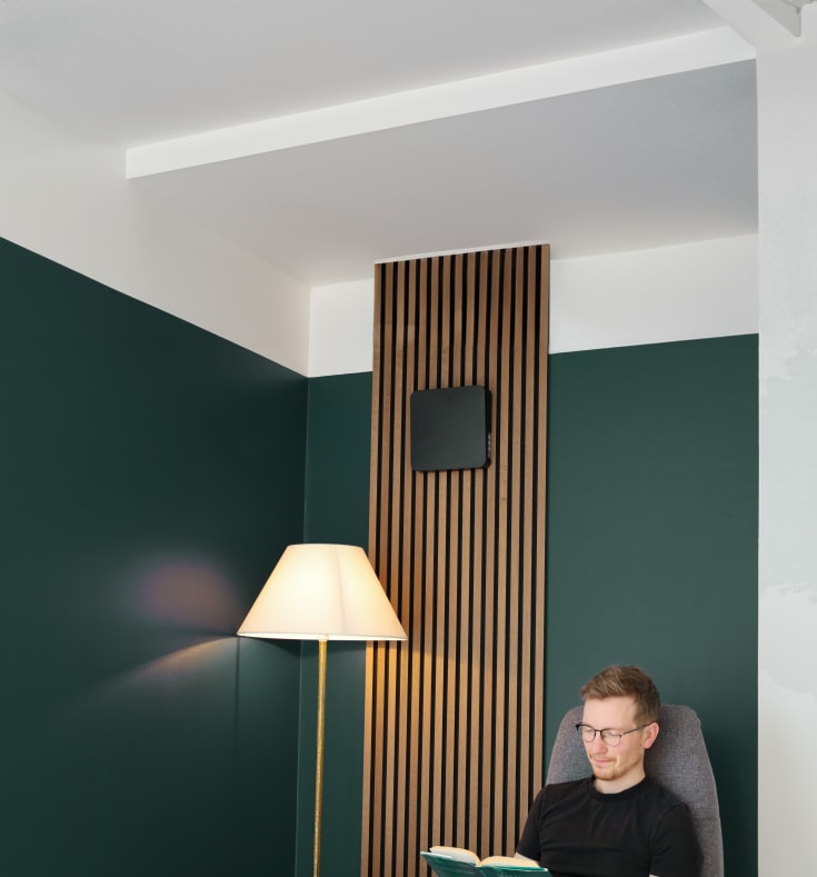 Duka One Pro 50 S ventilator med varmegenvinding Ø160 mm, sort
