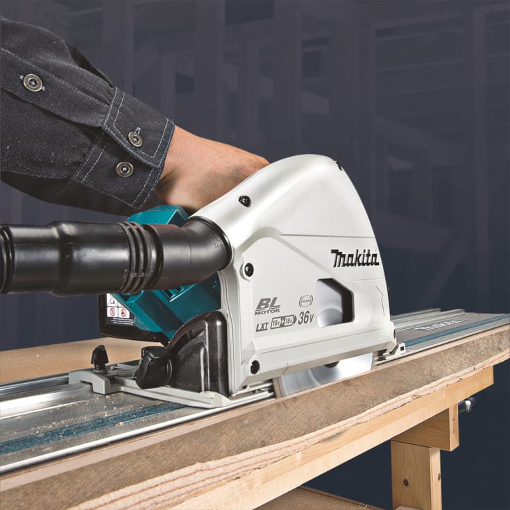 Makita dyksav DSP600Z, 165/56 mm, 2x18V