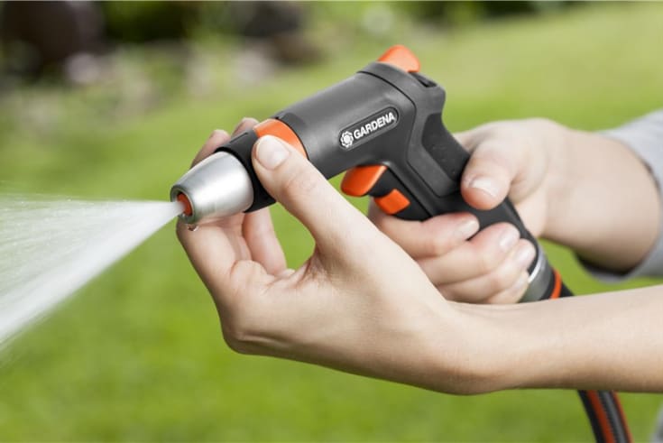Gardena Premium strålepistol, trinnløs justering, frostsikring