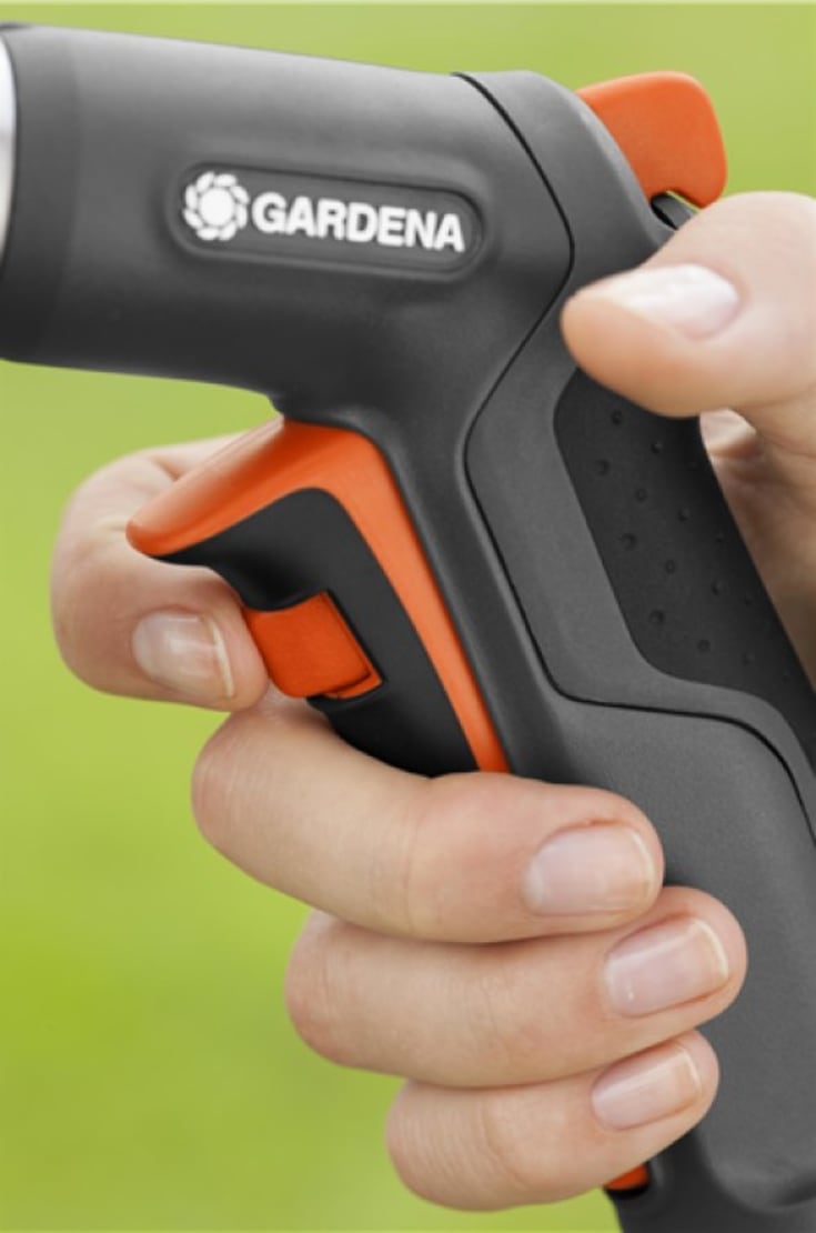 Gardena Premium strålepistol, trinnløs justering, frostsikring
