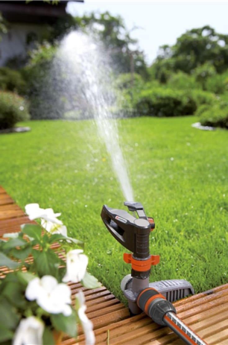 Gardena Comfort spreder, justerbar sektor, 75–490 m130