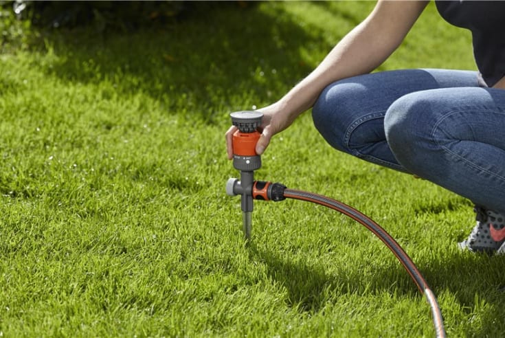 5 stk Gardena Comfort cirkelvander på spyd