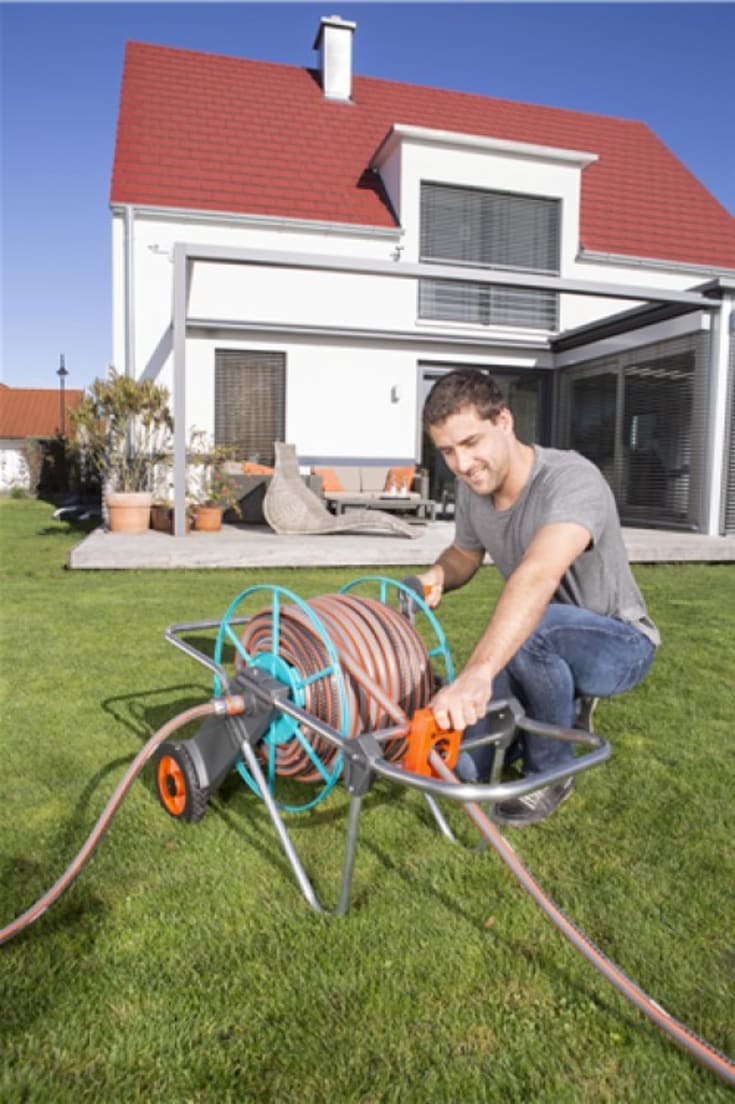 Gardena Slangvagn i metall