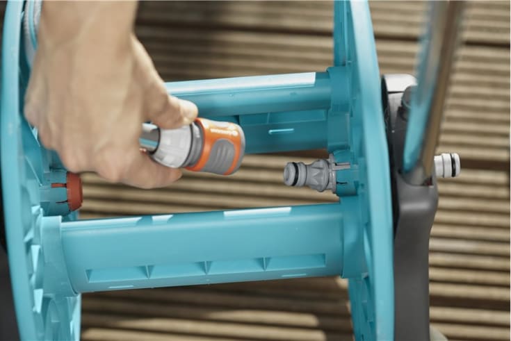 Gardena Cleverroll slangevogn, med slange