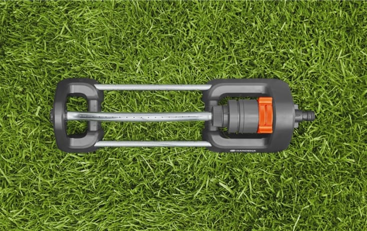 Gardena Aqua S spreder, justerbar rekkevidde, 90–220 m130
