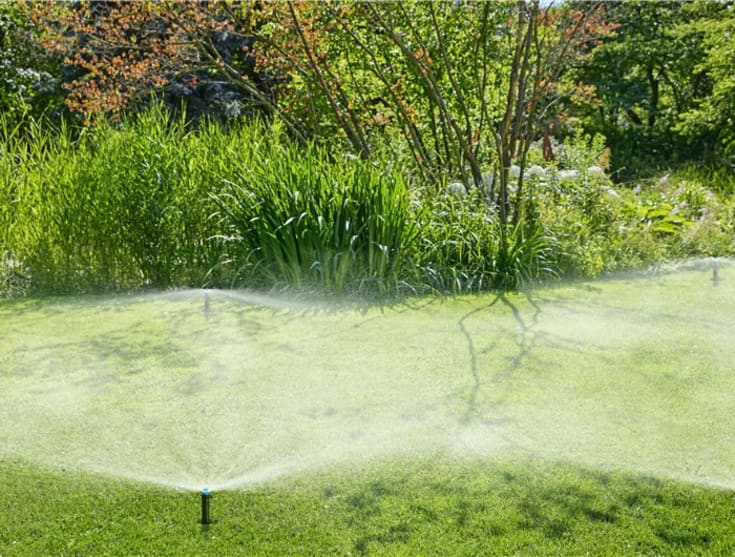 Gardena SD80 spreder, justerbar rekkevidde 3–5 m, 28–80 m130