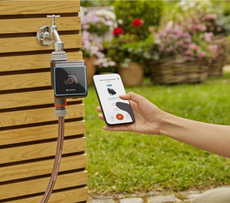 Gardena vandingscomputer, bluetooth