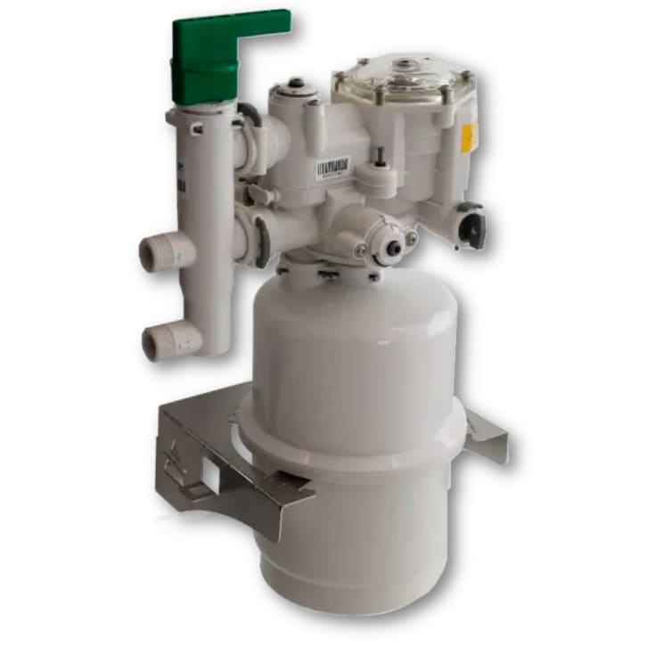 JVT sammenleggbar veggbrakett for 3L Resin-tank, Hydrosoft og Hydropure-filter