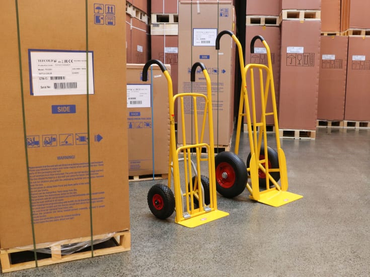 Ravendo CLM 250 LS sækkevogn, ergonomisk, 250kg