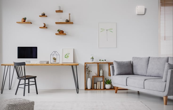 Wavin Ventiza PP60 dHRU-01 vifte med värmeåtervinning, Ø160 mm, hvit