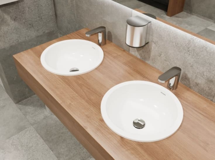 Hansgrohe bunnventil, ikke lukkbar, krom