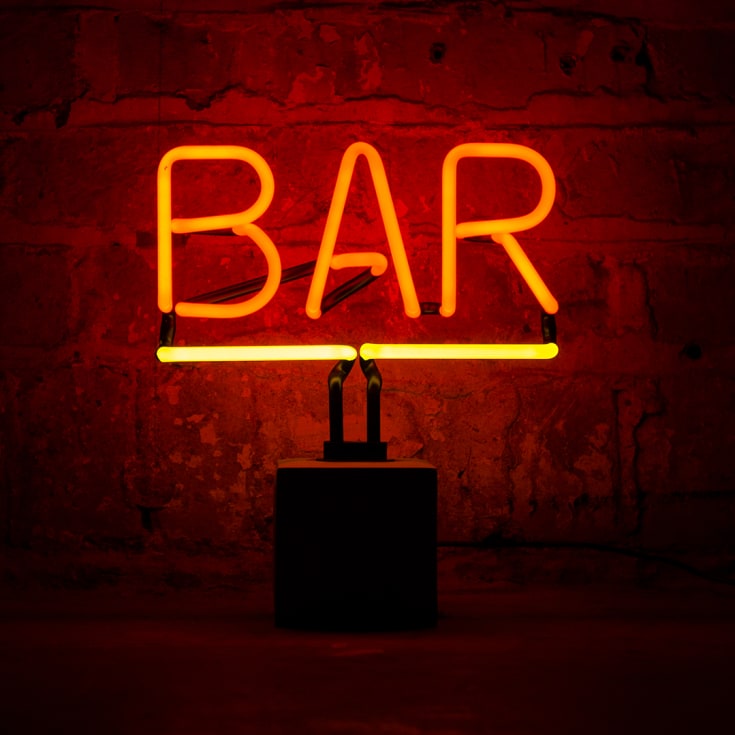 Locomocean Bar neonskylt
