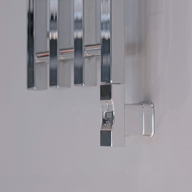 Kriss Nuvo 2 elpatron, 600W, termostat, timer, krom