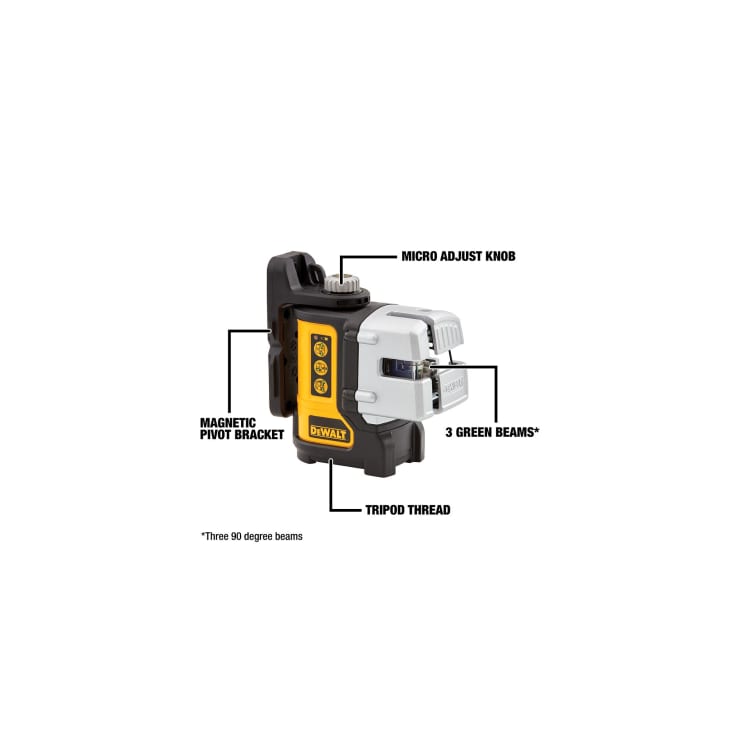 DEWALT multi-line laser DW089CG-XJ, grøn