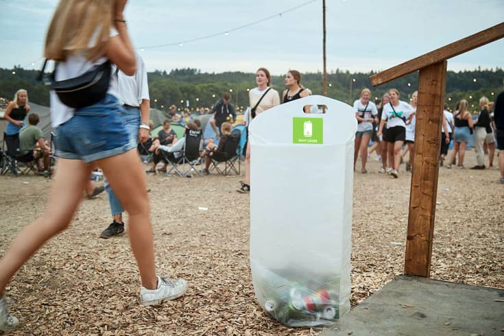 Modulo Pop-up sopkärl/säckhållare för plastsäckar