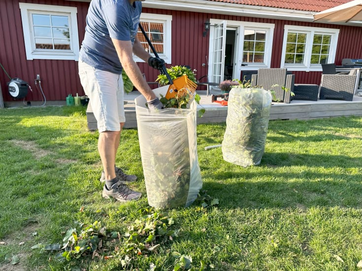 Modulo Pop-up sopkärl/säckhållare för plastsäckar