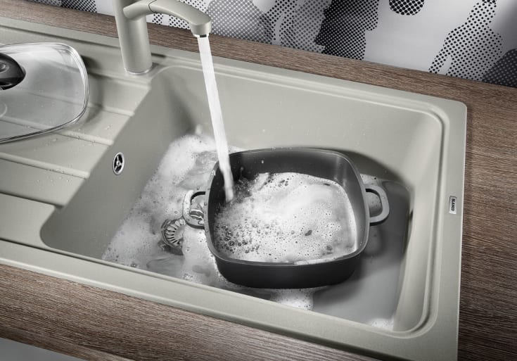 Blanco Sona XL 6S UX diskbänk, 100x50 cm, antracit
