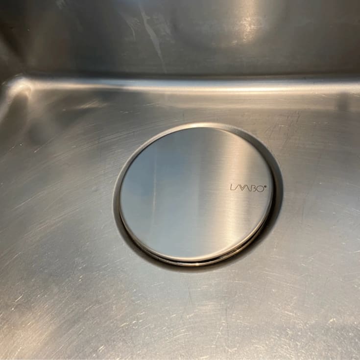 Lavabo Design Cover täckbricka till korgventil, rostfritt stål