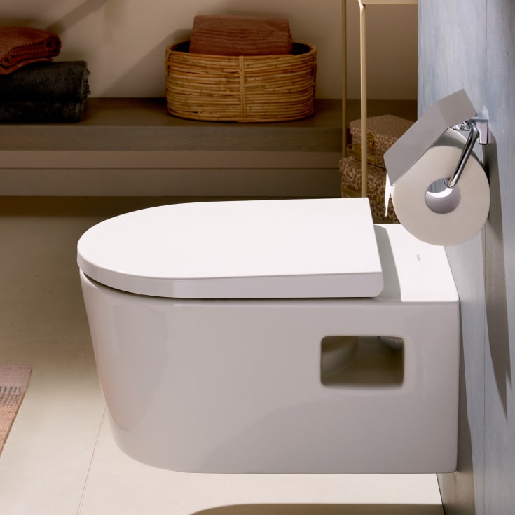 Hansgrohe EluPura Original S toiletsæde, hvid