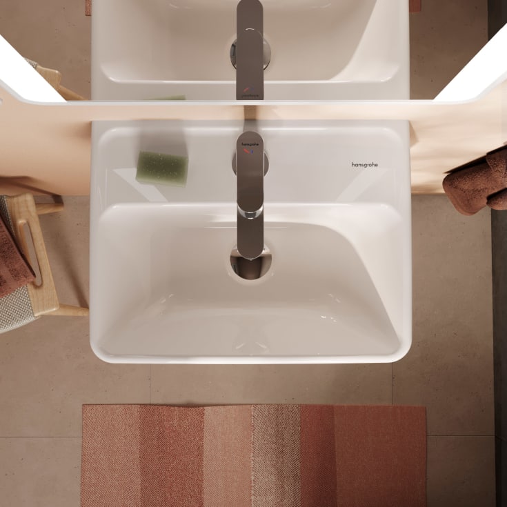 Hansgrohe Xanuia Q tvättställ, 45x34 cm, vit