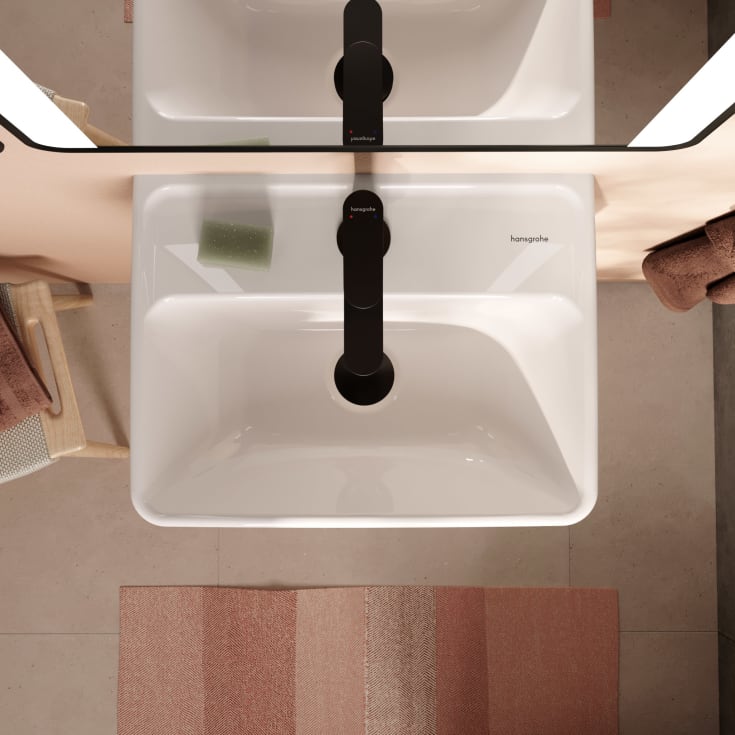 Hansgrohe Xanuia Q håndvask, 45x34 cm, hvid