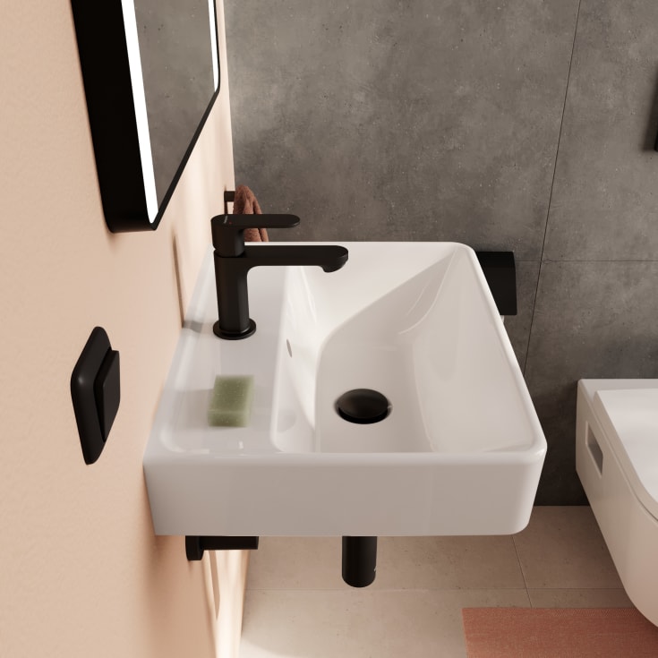 Hansgrohe Xanuia Q tvättställ, 50x39 cm, vit