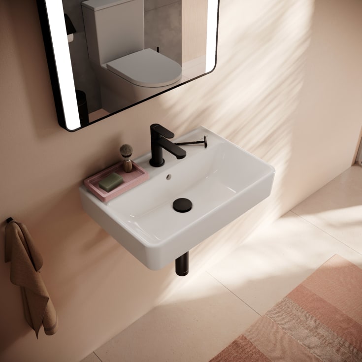 Hansgrohe Xanuia Q tvättställ, 55x37 cm, vit