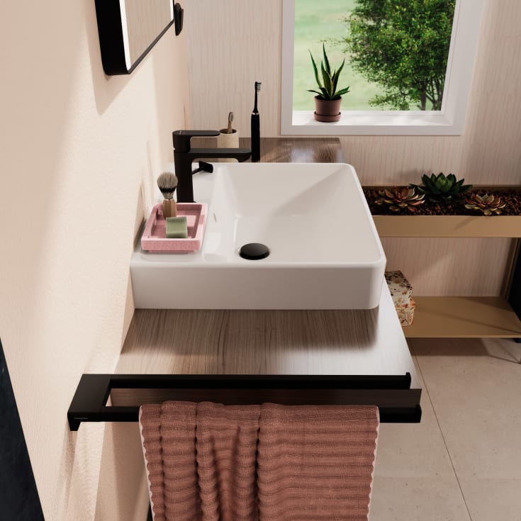 Hansgrohe Xanuia Q tvättställ, 55x48 cm, vit