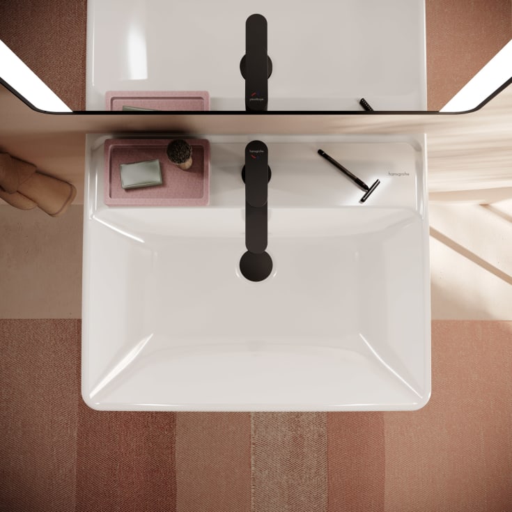 Hansgrohe Xanuia Q tvättställ, 60x48 cm, vit