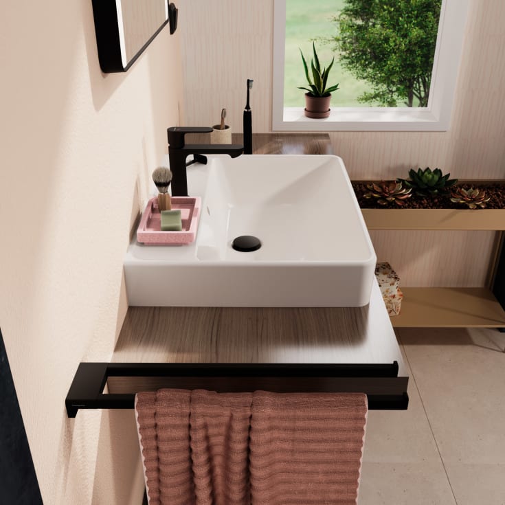 Hansgrohe Xanuia Q tvättställ, 60x48 cm, vit