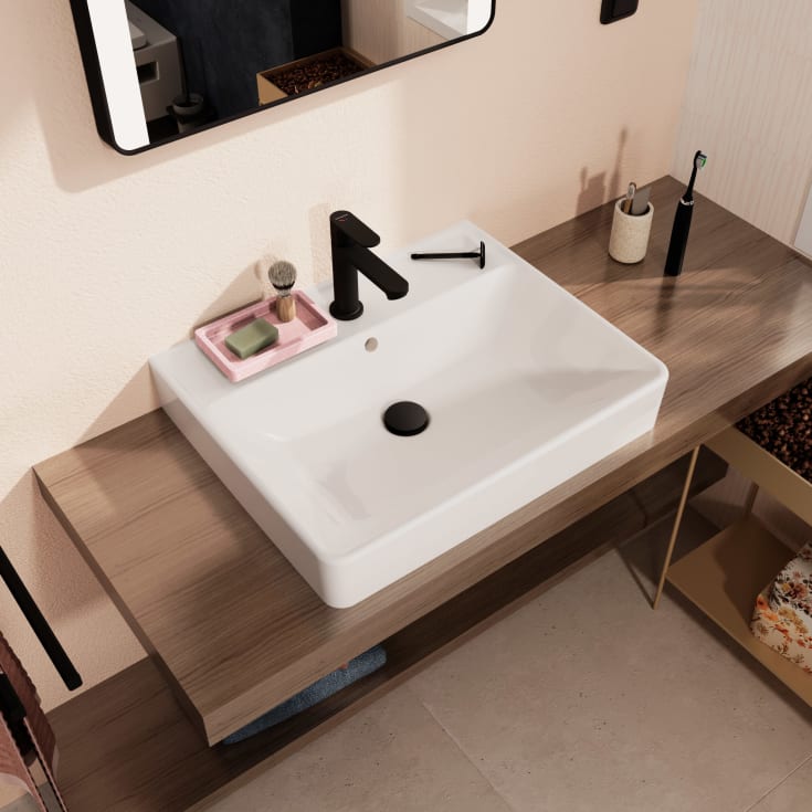 Hansgrohe Xanuia Q servant, 60x48 cm, hvit