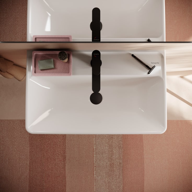 Hansgrohe Xanuia Q tvättställ, 65x39 cm, vit
