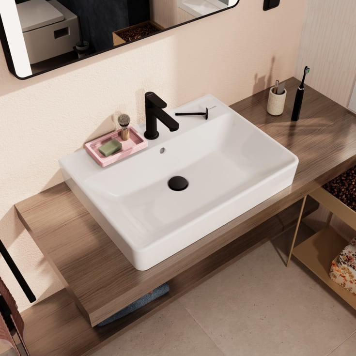 Hansgrohe Xanuia Q håndvask, 65x48 cm, hvid