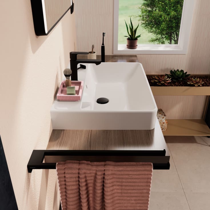 Hansgrohe Xanuia Q servant, 65x48 cm, hvit