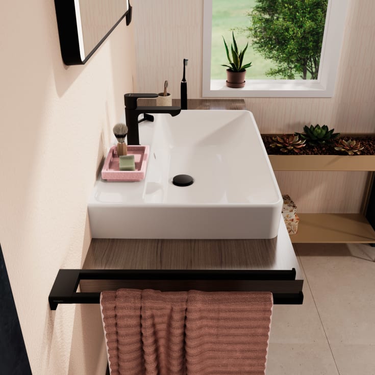 Hansgrohe Xanuia Q servant, 70x48 cm, hvit