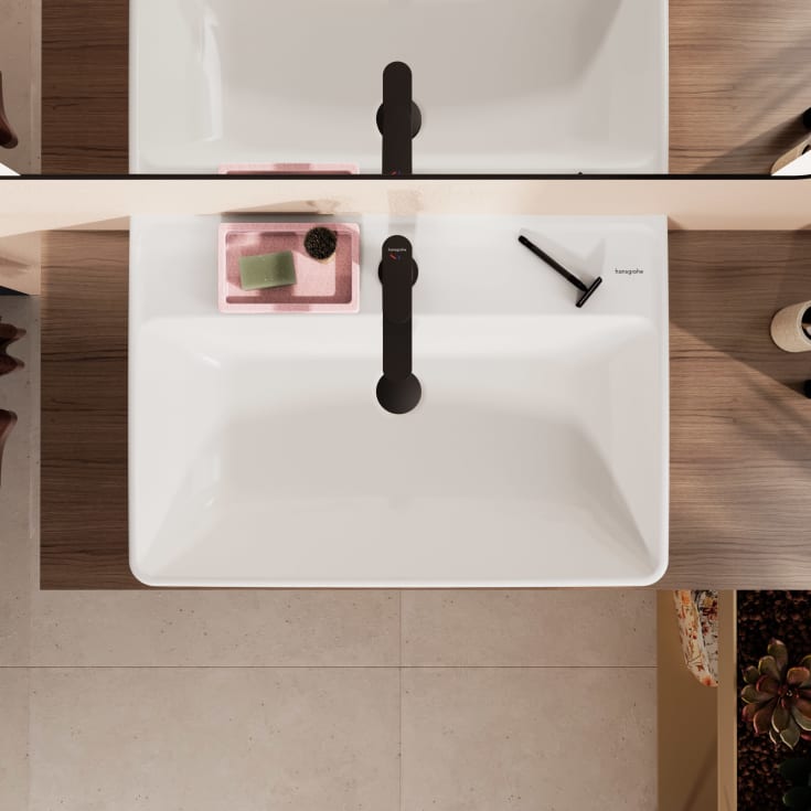 Hansgrohe Xanuia Q servant, 70x48 cm, hvit