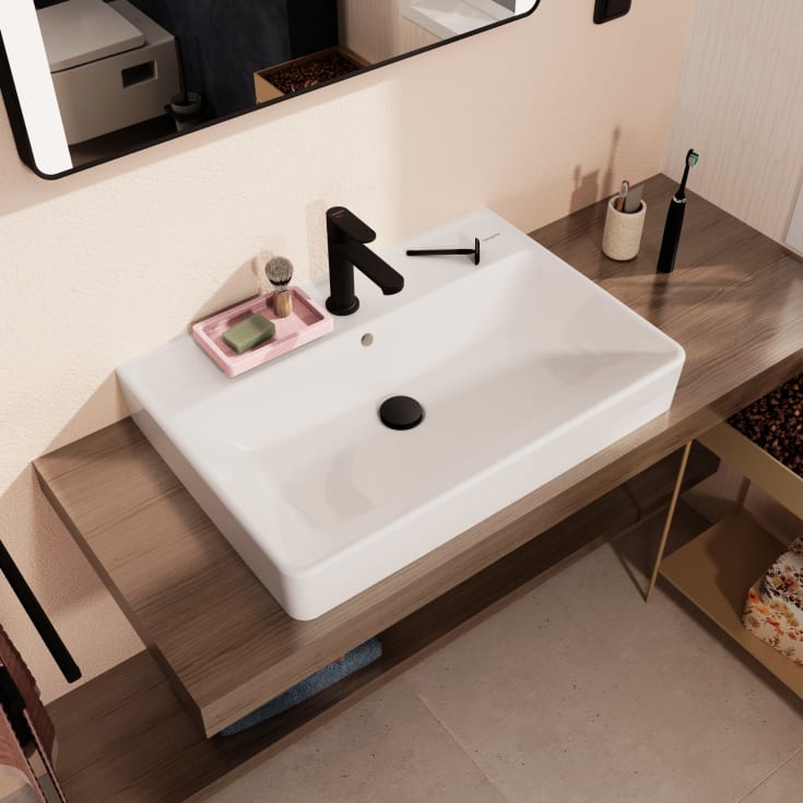 Hansgrohe Xanuia Q tvättställ, 70x48 cm, vit