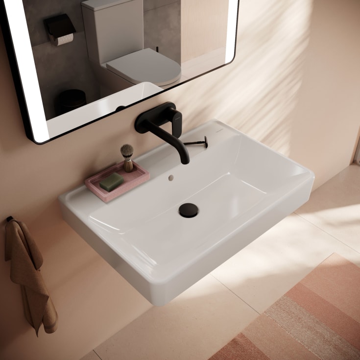 Hansgrohe Xanuia Q servant, 70x48 cm, hvit