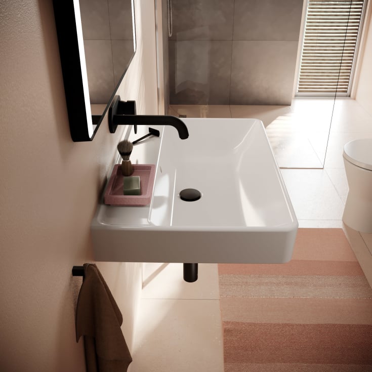Hansgrohe Xanuia Q servant, 70x48 cm, hvit