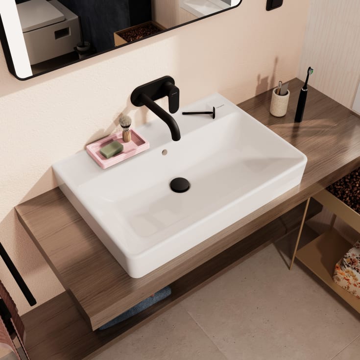 Hansgrohe Xanuia Q servant, 70x48 cm, hvit