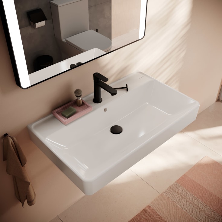 Hansgrohe Xanuia Q tvättställ, 80x48 cm, vit